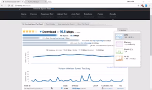 Testmy.net's Speed Test