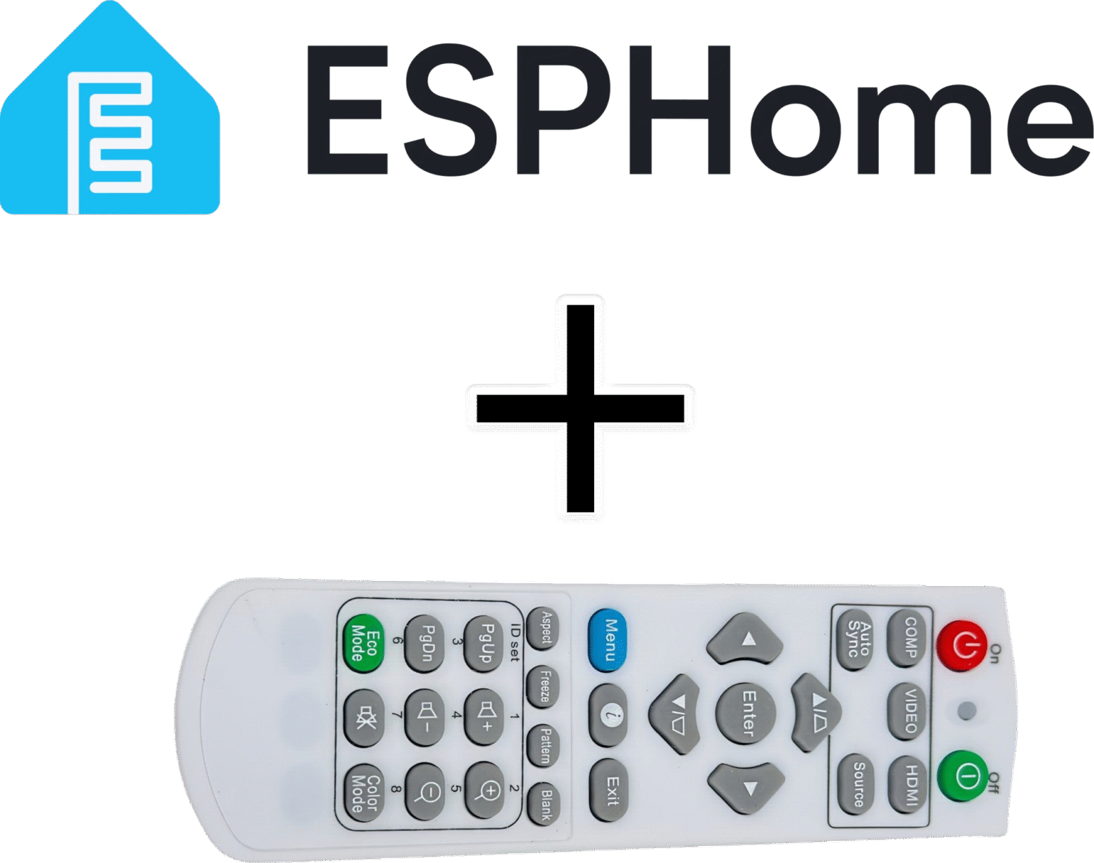 ESPHome with ViewSonic Remote Control